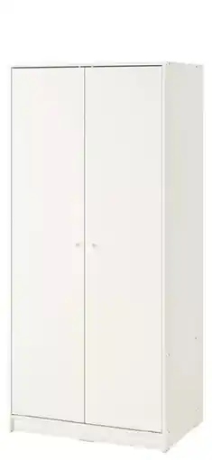 IKEA Kleppstad - armario con 2 puertas, blanco, 79x176 cm oferta