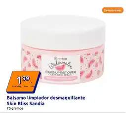 Action Bliss - bálsamo limpiador desmaquillante skin sandia oferta