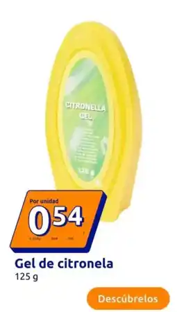 Action Gel de citronela oferta