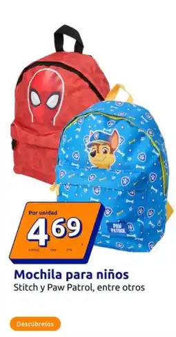 Action Mochila para ninos oferta