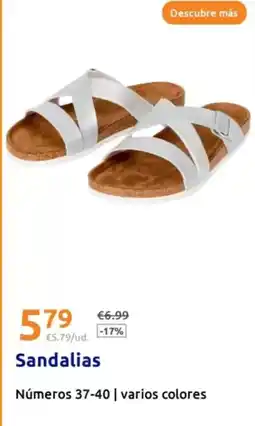 Action Sandalias oferta