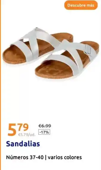Action Sandalias oferta