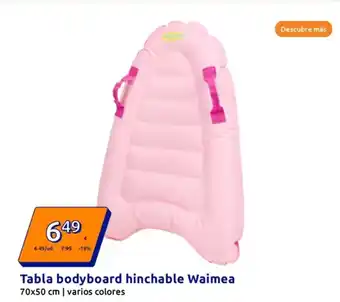 Action Waimea - tabla bodyboard hinchable oferta