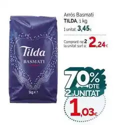 Condis Tilda - arros basmati oferta