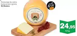 Sorli El nostre - formatge de cabra baix en sal i greix oferta