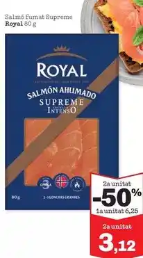 Sorli Royal - salmon ahumado supreme intenso oferta