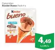 Sorli Kinder - bueno pack 4 u oferta