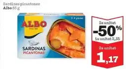 Sorli Albo - sardines picantones oferta