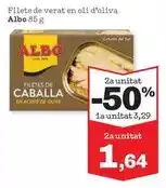 Sorli Albo - filetes de verat en oli d'oliva oferta