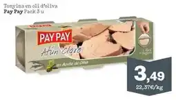 Sorli Pay pay - tonyina en oli d'oliva oferta
