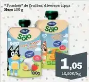 Sorli Hero - pouches de fruites, diversos tipus oferta