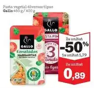 Sorli Gallo - pasta vegetal diversos tipus oferta