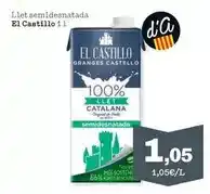 Sorli Castillo - llet semidesnatada oferta