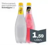 Sorli Schweppes - tònica normal, zero o pink zero oferta