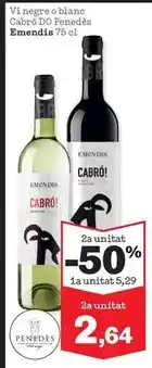Sorli Emendis - vi negre blanc oferta