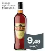 Sorli Soberano - beguda espirituosa oferta
