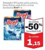 Sorli Bref - netejador wc poder actiu natura, blau, floral, oceà artic o relax harmonia oferta