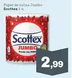 Sorli Scottex - paper de cuina jumbo oferta