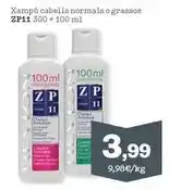 Sorli Xampu cabells normals o grassos oferta