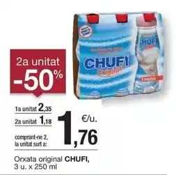 BonpreuEsclat Chufi - orxata original oferta