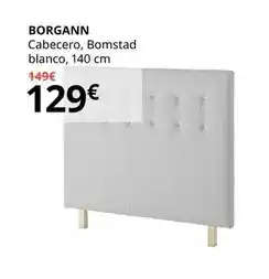 IKEA Borgann - cabecero, bomstad blanco oferta