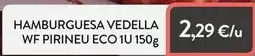 Plusfresc Eco - hamburguesa vedella wf 1u oferta