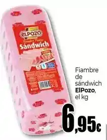Unide Market Elpozo - fiambre de sandwich oferta