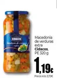Unide Market Cidacos - macedonia de verduras extra oferta