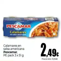 Unide Market Pescamar - calamares en salsa americana oferta