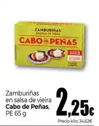 Unide Market Cabo de peñas - zamburinas en salsa de vieira oferta
