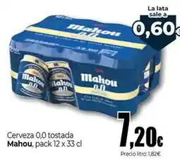 Unide Market Mahou - cerveza 0,0 tostada oferta