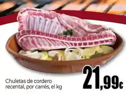 Unide Market Chuletas de cordero recental, por carres oferta