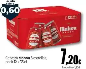 Unide Market Mahou - cerveza 5 estrella oferta