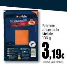 Unide Market Unide - salmon ahumado oferta