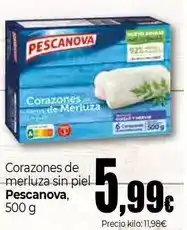 Unide Market Pescanova - corazones de merluza sin piel oferta