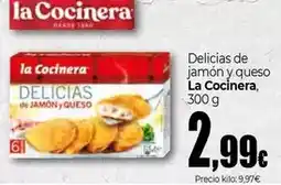 Unide Market La cocinera - delicias de jamon y queso oferta