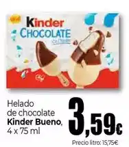 Unide Market Kinder - helado de chocolate bueno oferta