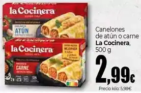 Unide Market La cocinera - canelones de atún o carne oferta