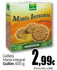 Unide Market Gullón - galleta maría integral oferta