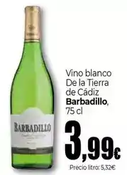 Unide Market Barbadillo - vino blanco de la tierra de cadiz oferta
