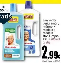 Unide Market Don limpio - limpiador baño, limon, marmol + madera o madera oferta