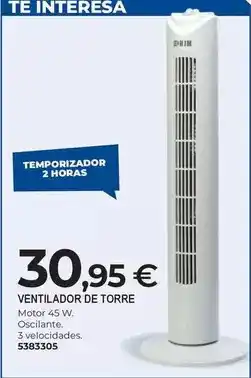 BigMat Ventilador de torre oferta