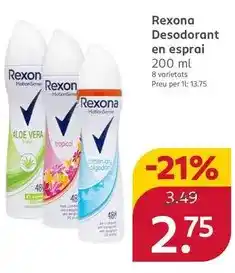 Rossmann Rexona - desodorant en esprai oferta