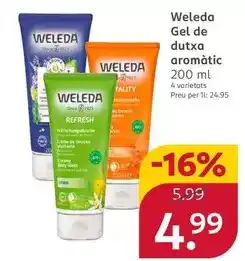 Rossmann Weleda - gel de dutxa aromatic oferta