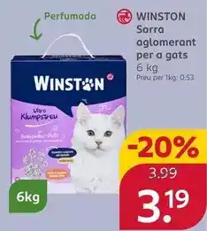 Rossmann Winston sorra aglomerant per a gats oferta