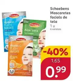 Rossmann Masaretes facials de tela oferta