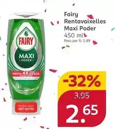 Rossmann Fairy - rentavaixelles maxi poder oferta