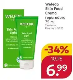 Rossmann Weleda - skin food crema reparadora oferta