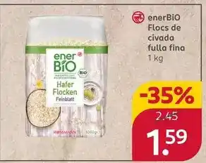 Rossmann Enerbio - flocs de civada fulla fina oferta