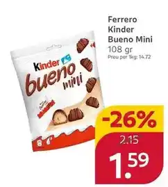 Rossmann Ferrero rocher - kinder bueno mini oferta